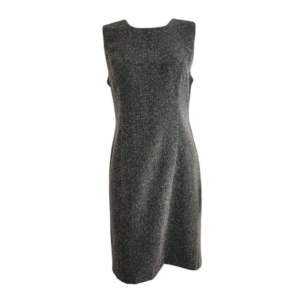 Sag Harbor Dress Womens Size 8 Gray Sleeveless Pencil Business‎ Career Work
